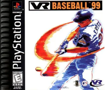 VR Baseball 99 (US) box cover front